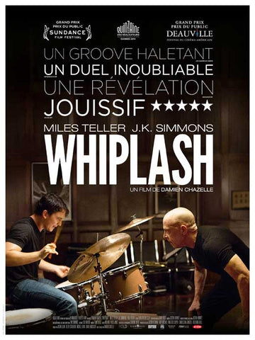 Whiplash 27 x 40 Movie Poster - French Style A