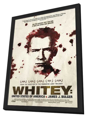 Whitey: United States of America vs James J Bulger 11 x 17 Movie Poster - Style A - in Deluxe Aluminum Frame