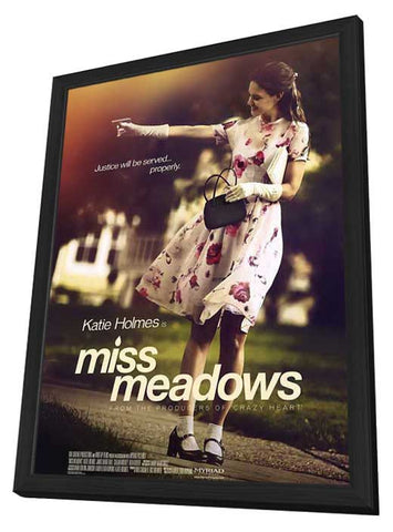 Miss Meadows 11 x 17 Movie Poster - Style B - in Deluxe Aluminum Frame