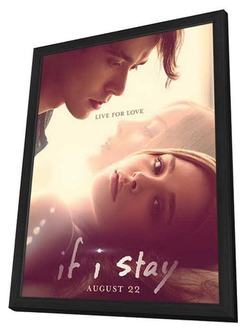 If I Stay 11 x 17 Movie Poster - Style B - in Deluxe Aluminum Frame