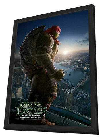 Teenage Mutant Ninja Turtles 11 x 17 Movie Poster - Style D - in Deluxe Aluminum Frame