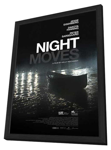 Night Moves 11 x 17 Movie Poster - Style B - in Deluxe Aluminum Frame