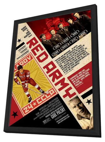 Red Army 11 x 17 Movie Poster - Style A - in Deluxe Aluminum Frame