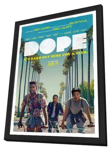 Dope 11 x 17 Movie Poster - Style A - in Deluxe Aluminum Frame