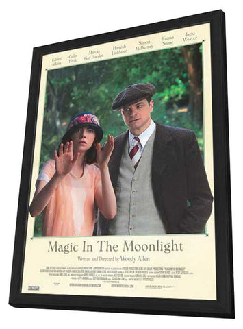 Magic in the Moonlight 11 x 17 Movie Poster - Canadian Style A - in Deluxe Aluminum Frame