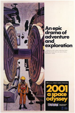 2001: A Space Odyssey 11 x 17 Movie Poster - Style E