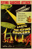 Earth vs. the Flying Saucers 11 x 17 Movie Poster - Style B