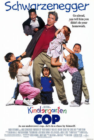 Kindergarten Cop 27 x 40 Movie Poster - Style A