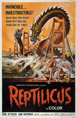 Reptilicus 11 x 17 Movie Poster - Style C