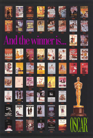 Oscar Winners 1927-1985 27 x 40 Movie Poster - Style A