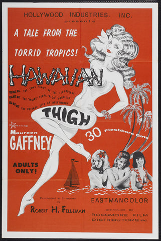 HAWAIIAN THIGH 11 x 17 Movie Poster - Style A