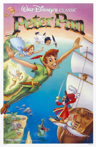 Peter Pan 11 x 17 Movie Poster - Style E