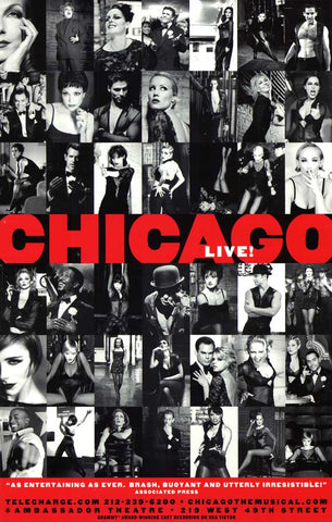 Chicago (Broadway) 11 x 17 Poster - Style B