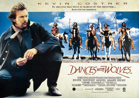 Dances With Wolves 30 x 40 Movie Poster UK - Style A