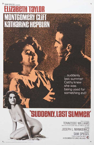 Suddenly Last Summer 11 x 17 Movie Poster - Style C