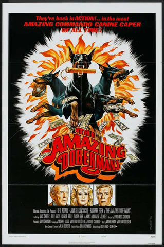 The Amazing Dobermans 11 x 17 Movie Poster - Style B