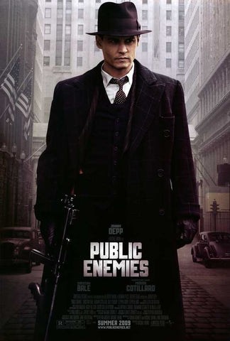 Public Enemies 27 x 40 Movie Poster - Style A