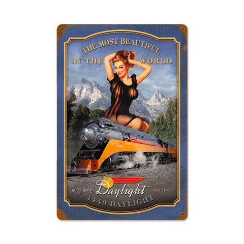 Daylight Metal Sign Wall Decor 18 x 12