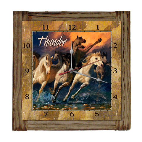 Thunder Metal Sign Wall Decor 12 x 12