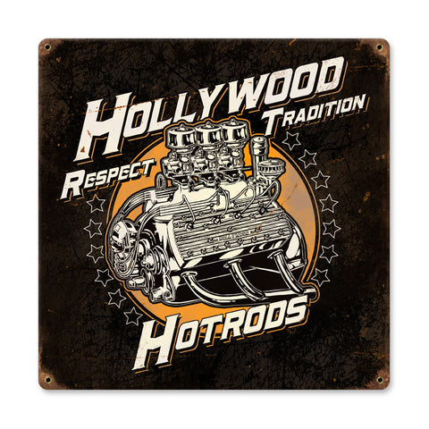 Flathead Metal Sign Wall Decor 12 x 12