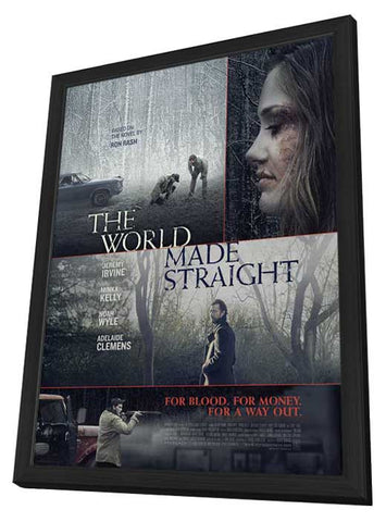 The World Made Straight 11 x 17 Movie Poster - Style A - in Deluxe Aluminum Frame
