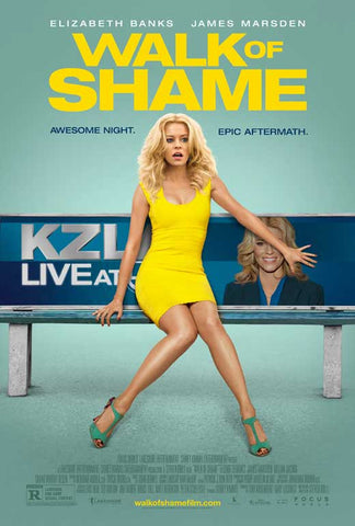 Walk of Shame 11 x 17 Movie Poster - Style B - in Deluxe Aluminum Frame