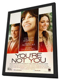 You're Not You 11 x 17 Movie Poster - Style A - in Deluxe Aluminum Frame
