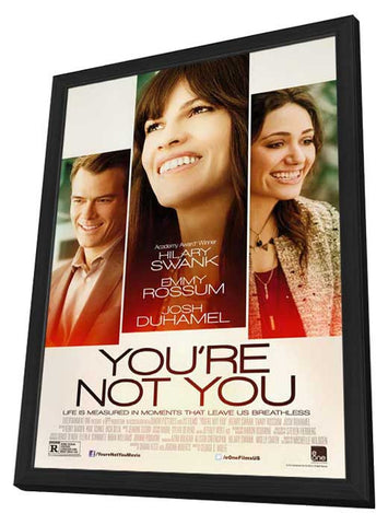 You're Not You 11 x 17 Movie Poster - Style A - in Deluxe Aluminum Frame