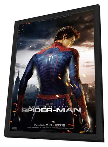 The Amazing Spider-Man 11 x 17 Movie Poster - Style F - in Deluxe Aluminum Frame