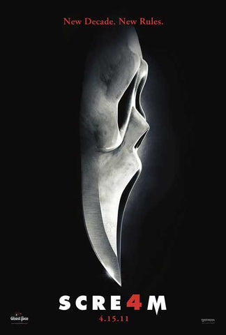 Scream 4 11 x 17 Movie Poster - Style J