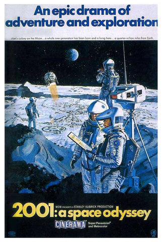 2001: A Space Odyssey 11 x 17 Movie Poster - Style U