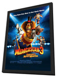 Madagascar 3 11 x 17 Movie Poster - Style C - in Deluxe Aluminum Frame