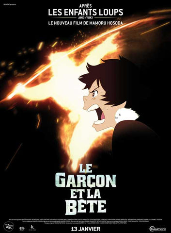 The Boy and the Beast 11 x 17 Movie Poster - French Style A