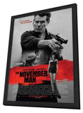The November Man 11 x 17 Movie Poster - Style A - in Deluxe Aluminum Frame