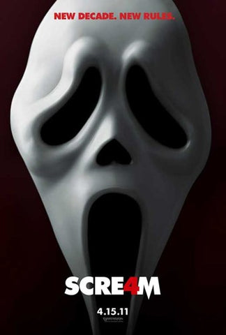 Scream 4 11 x 17 Movie Poster - Style A