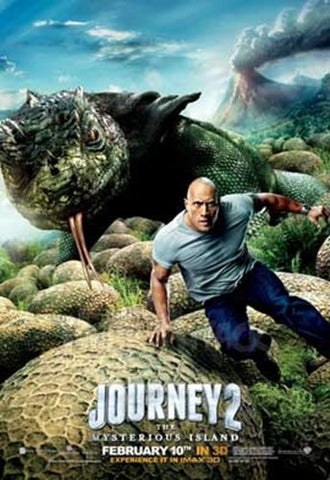 Journey 2: The Mysterious Island Movie Poster Print