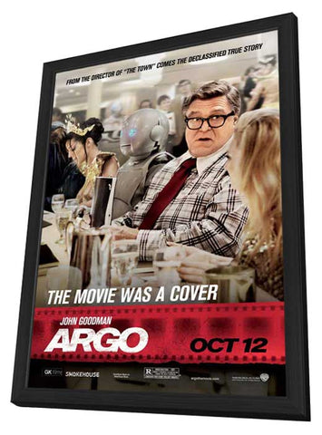 Argo 11 x 17 Movie Poster - Style E - in Deluxe Aluminum Frame