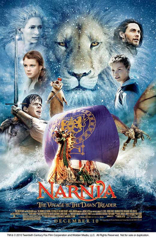 The Chronicles of Narnia: The Voyage of the Dawn Treader 11 x 17 Movie Poster - Style F