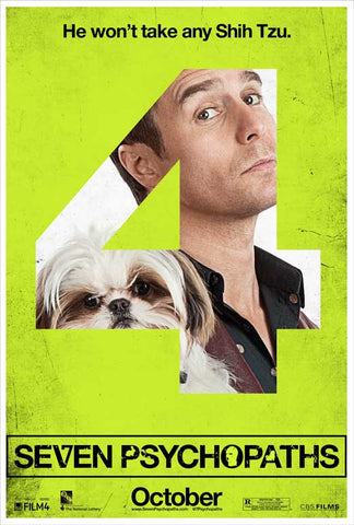 Seven Psychopaths 11 x 17 Movie Poster - Style H