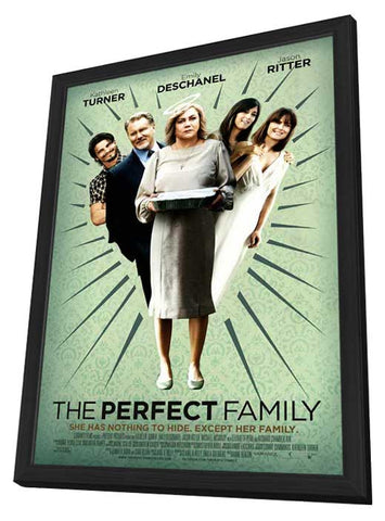 The Perfect Family 11 x 17 Movie Poster - Style B - in Deluxe Aluminum Frame