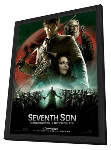 Seventh Son 11 x 17 Movie Poster - Style A - in Deluxe Aluminum Frame