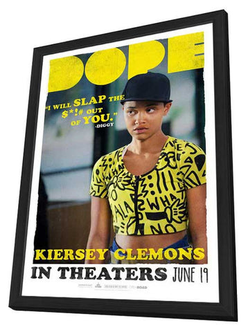 Dope 11 x 17 Movie Poster - Style D - in Deluxe Aluminum Frame