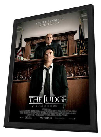 The Judge 11 x 17 Movie Poster - Style B - in Deluxe Aluminum Frame