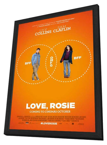 Love, Rosie 11 x 17 Movie Poster - Style A - in Deluxe Aluminum Frame