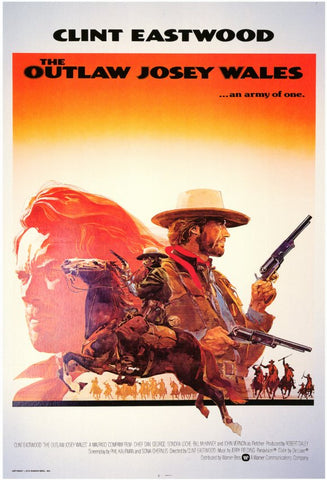 Outlaw Josey Wales 11 x 17 Movie Poster - Style B