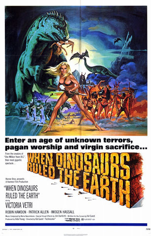 When Dinosaurs Ruled The Earth 11 x 17 Movie Poster - Style A