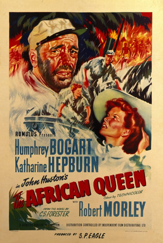 The African Queen 11 x 17 Movie Poster - Style D