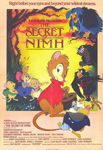 The Secret of NIMH 11 x 17 Movie Poster - Style B