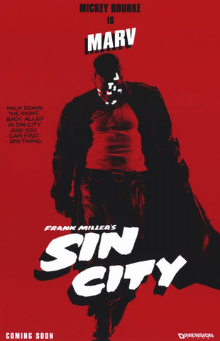 Sin City 11 x 17 Movie Poster - Style B
