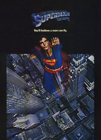 Superman: The Movie 11 x 17 Movie Poster - Style B